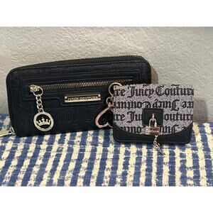 NWOT Bundle Juicy Couture Wallet and Credit Card Holder